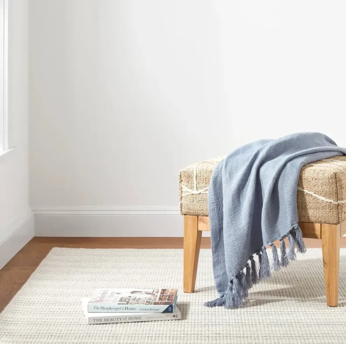 Evelyn Linen Throw