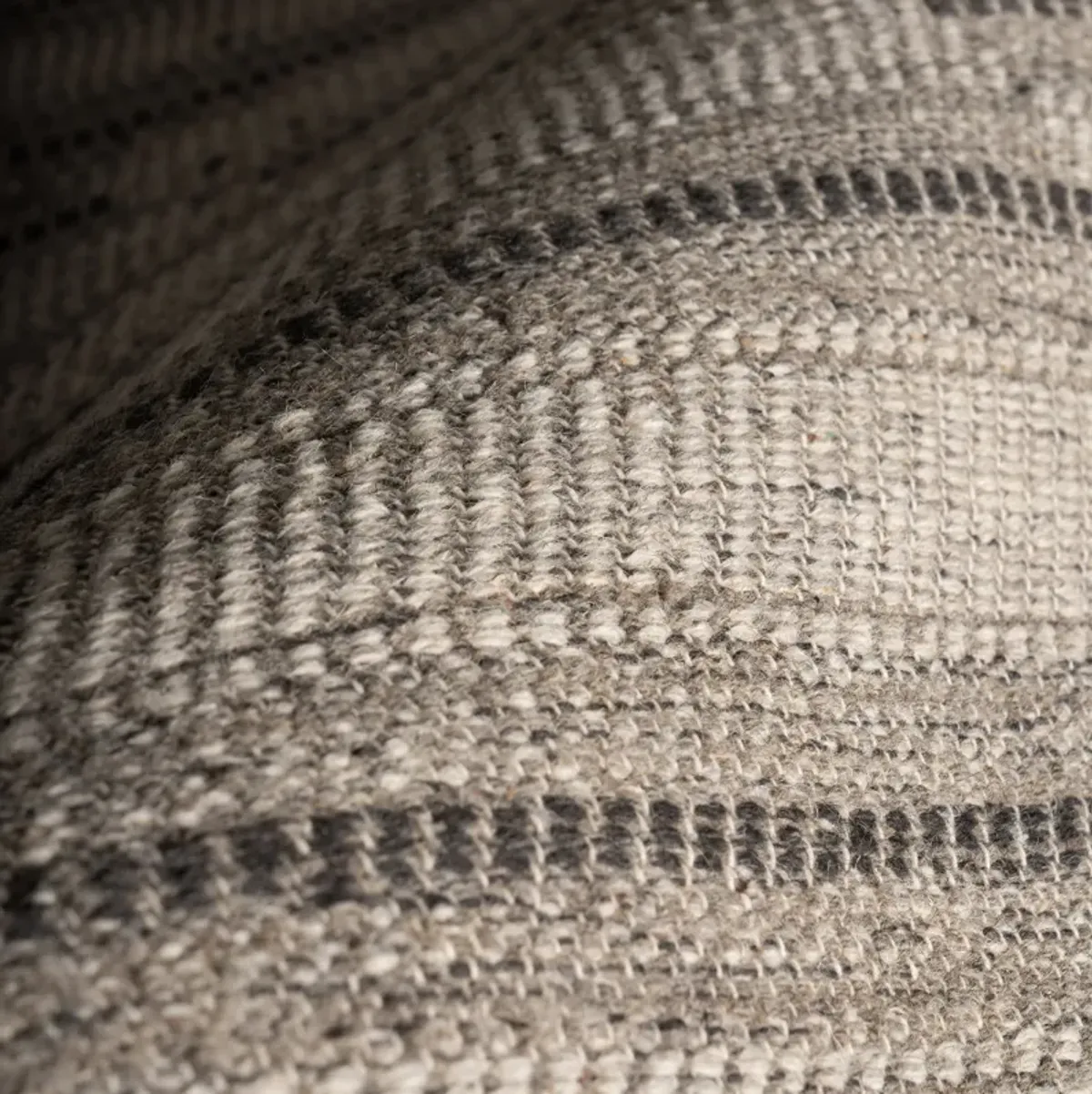 Mateo Striped Wool Cozy Rug