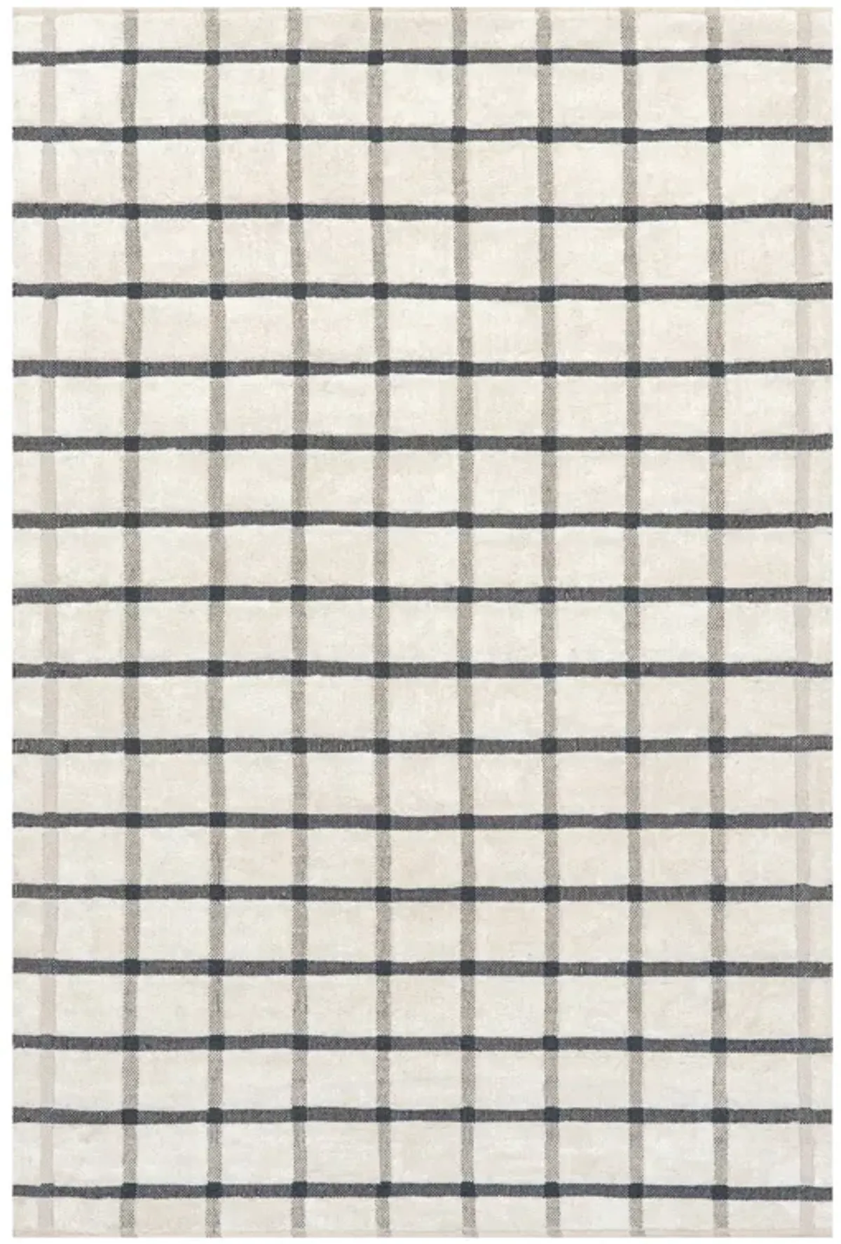 Renna Plaid Hand Tufted Wool Rug