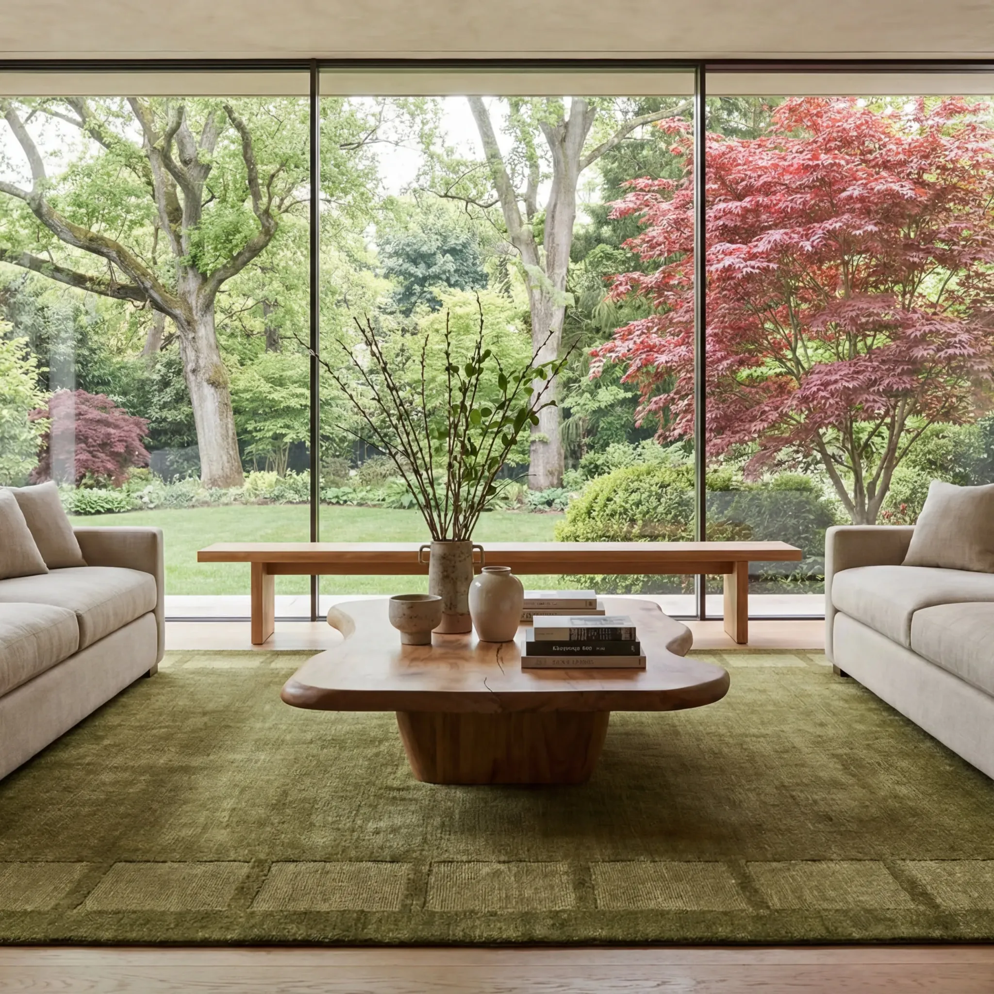 Lira High-Low Wool-Blend Rug | Furniture.com