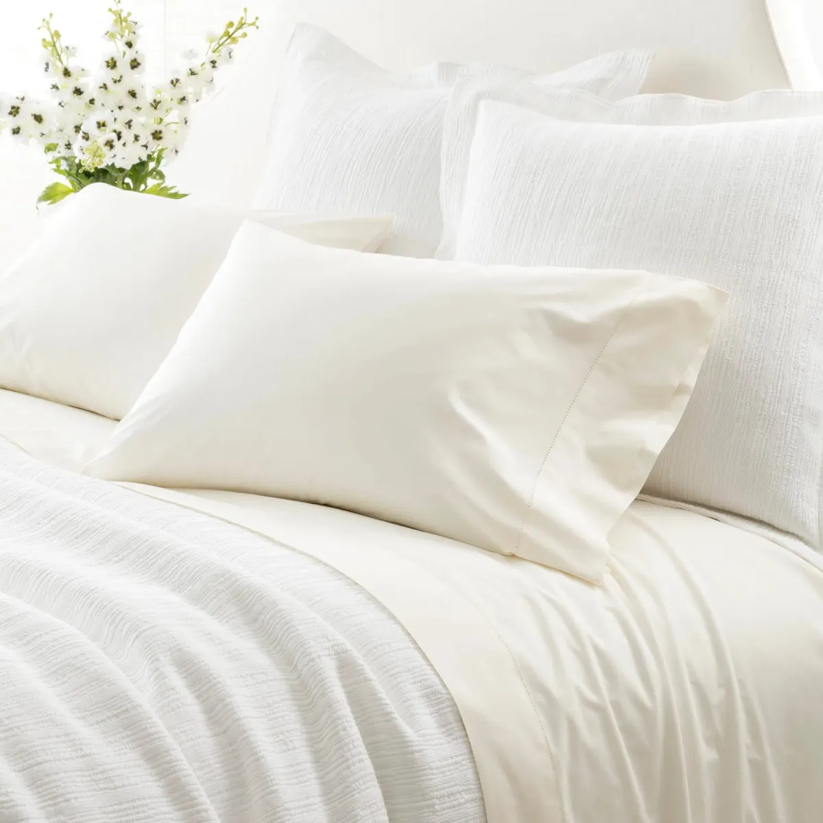 Classic Hemstitch Pillowcases (Pair)