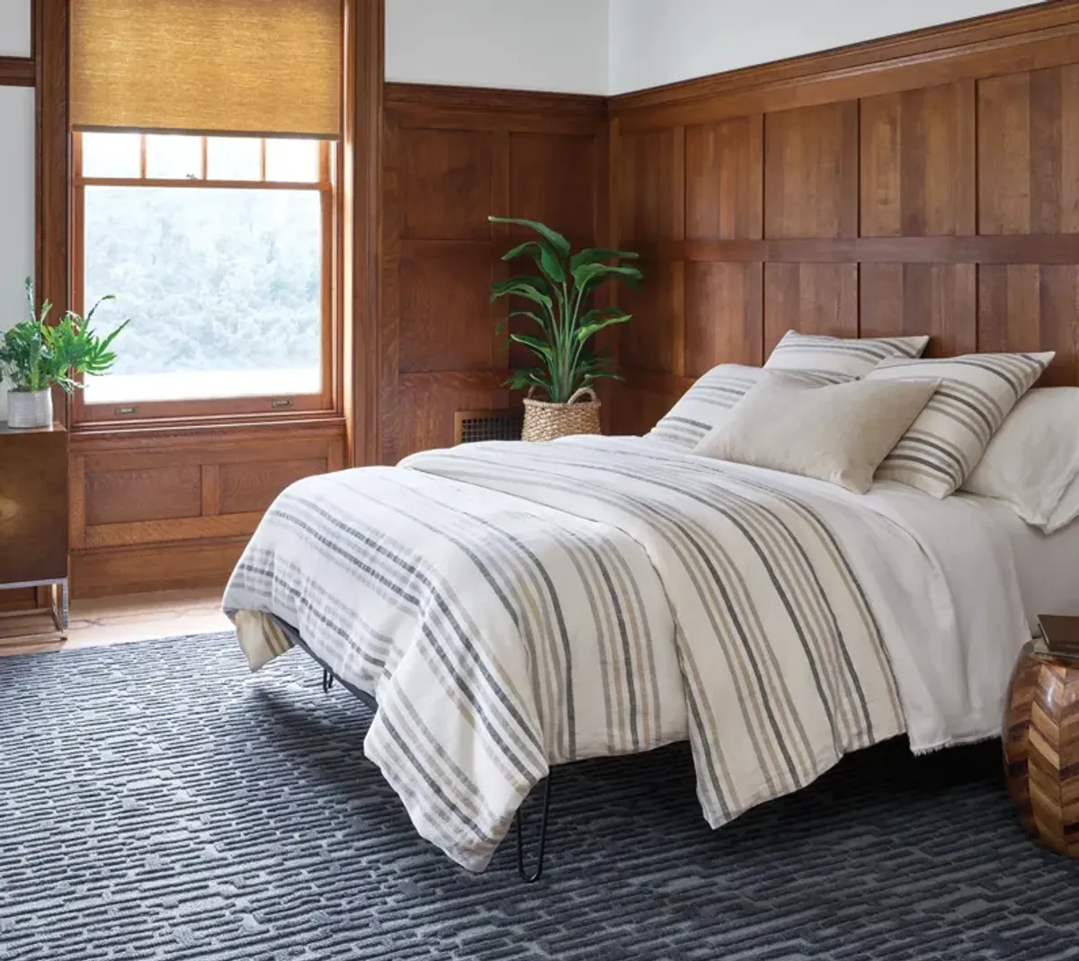 Linen Chenille duvet cover