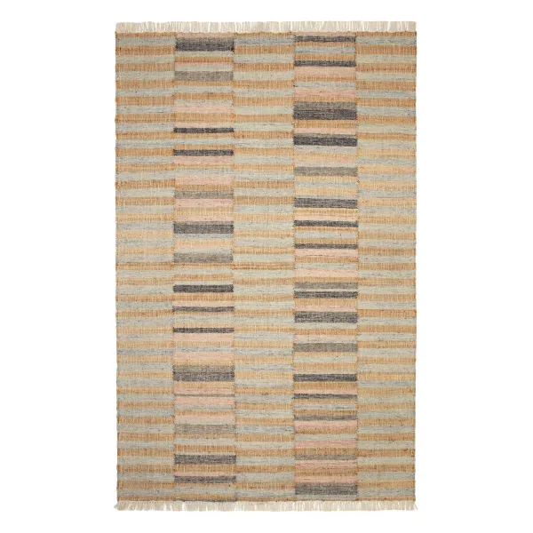 Ravel Stripe Handwoven Wool Rug