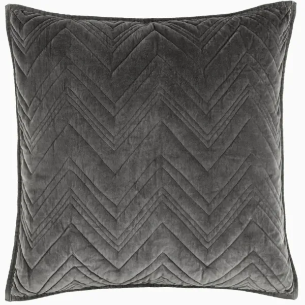 Brentwood Velvet Quilted Sham