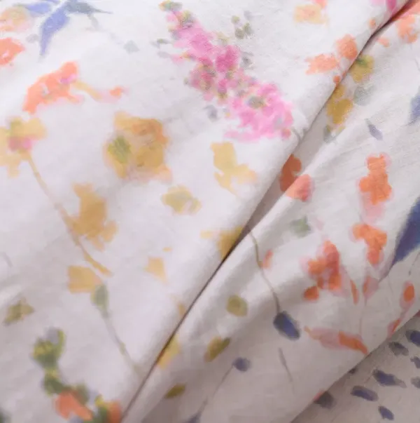 Pressed Flowers Duvet Cover