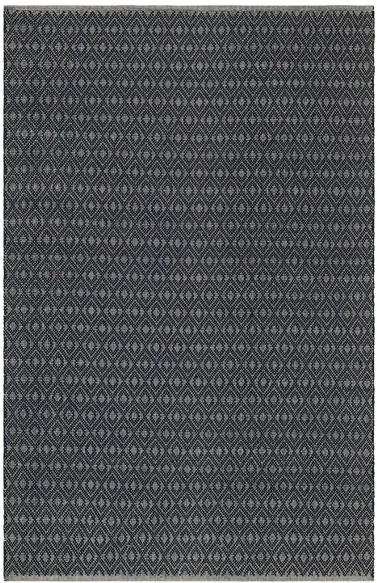 Optic Diamond Handwoven Cotton Rug