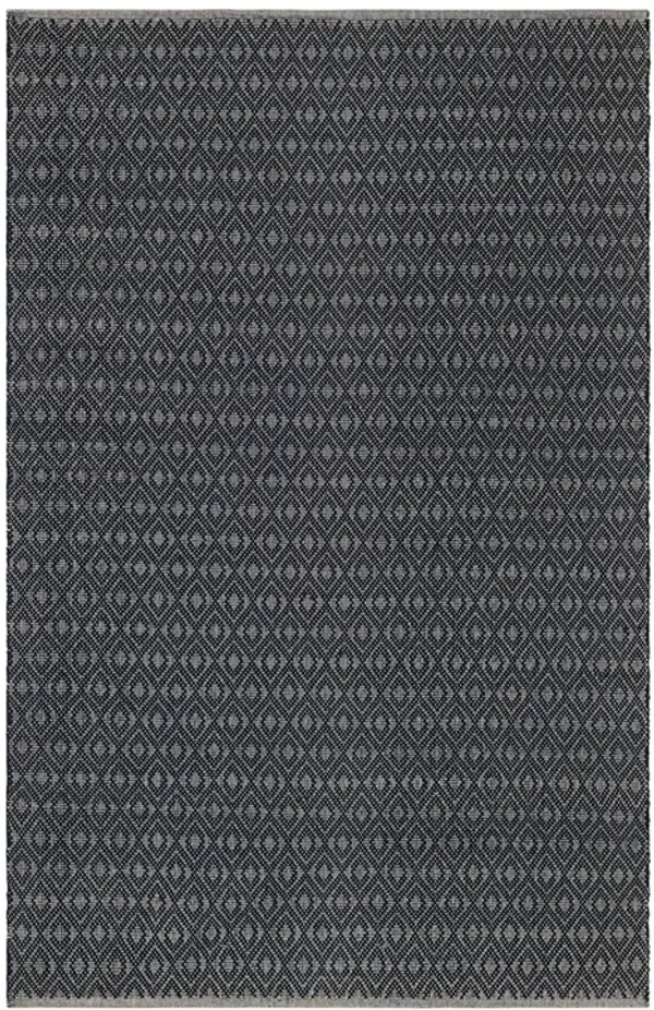 Optic Diamond Handwoven Cotton Rug