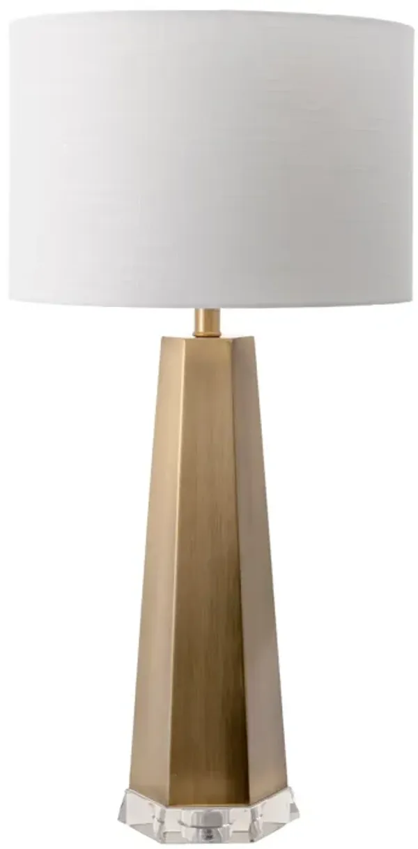 30-inch Ombre Metal Obelisk Table Lamp