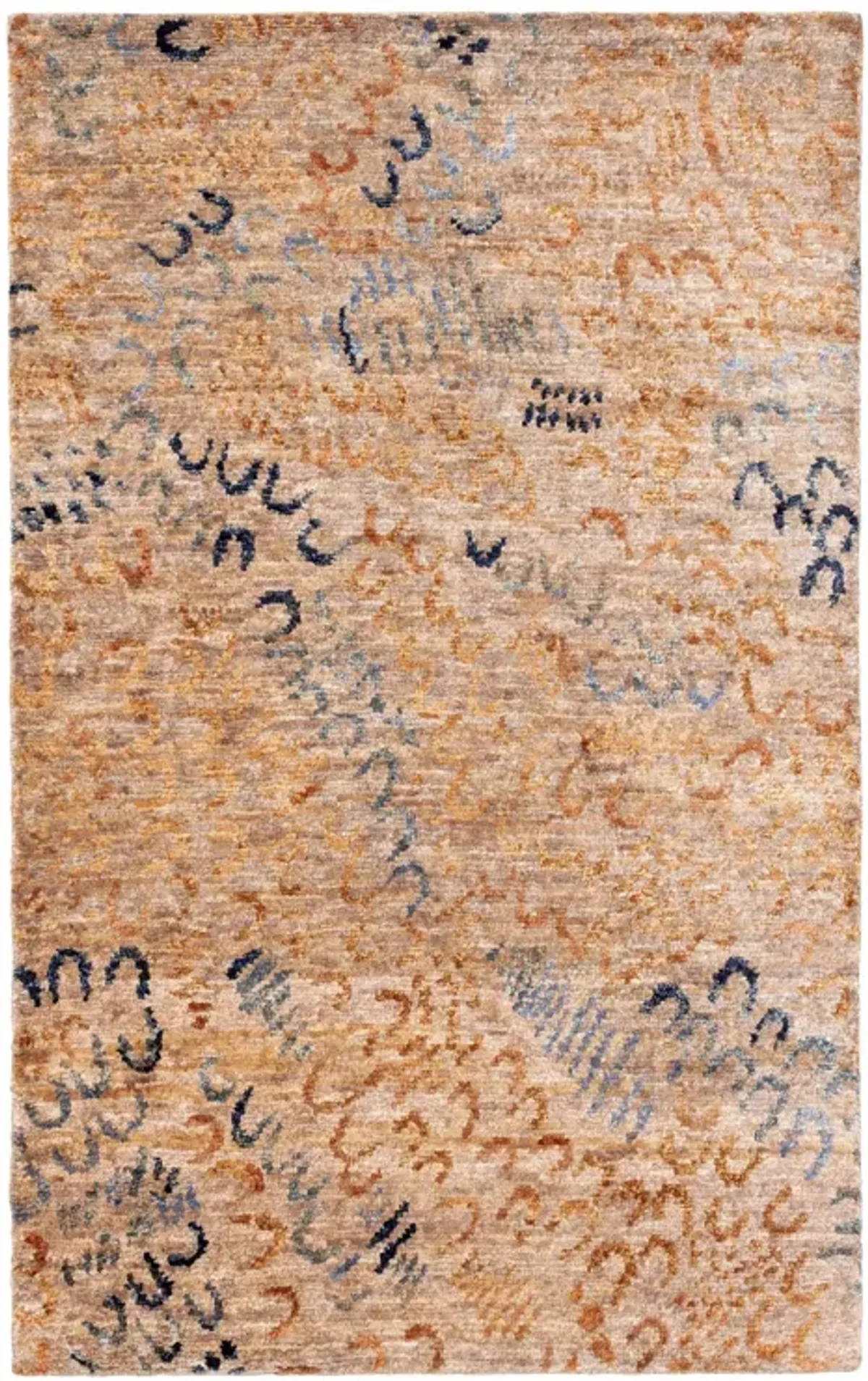 Horseshoe Hand Knotted Jute Rug