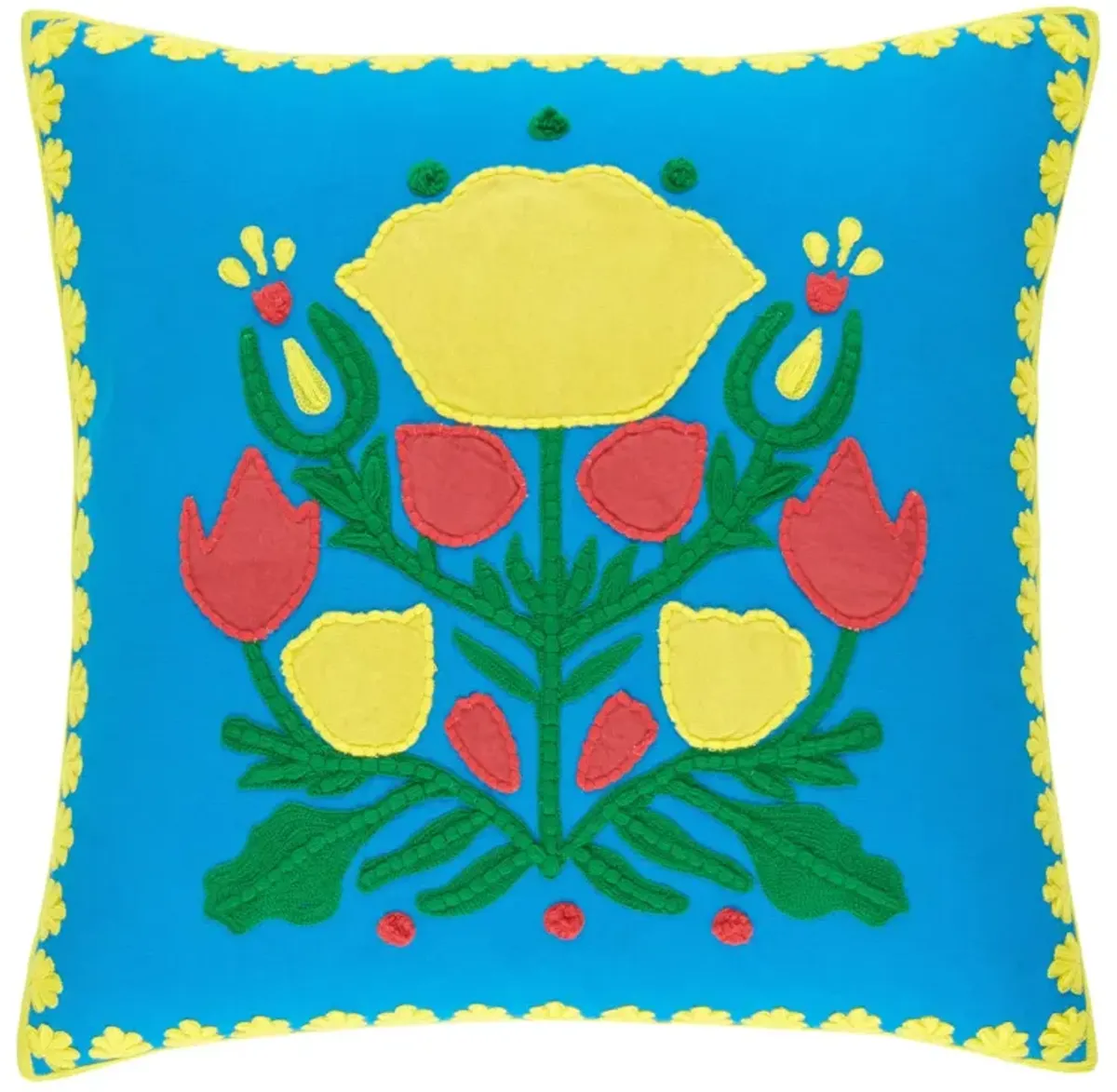 Kris Applique Decorative Pillow Cover