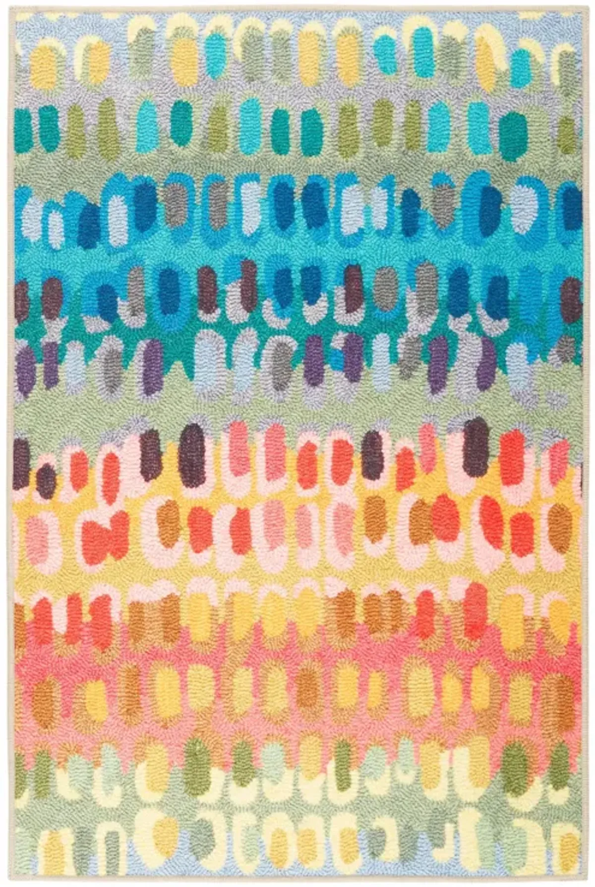 Paint Chip Machine Washable Rug