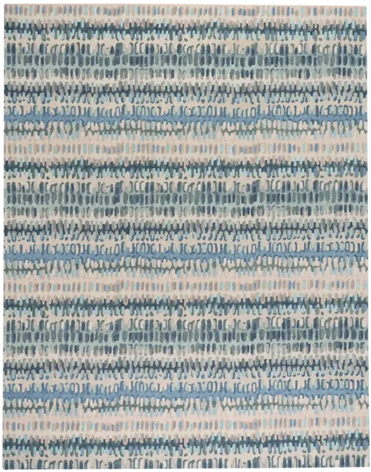 Paint Chip Hand Micro Hooked Wool Rug
