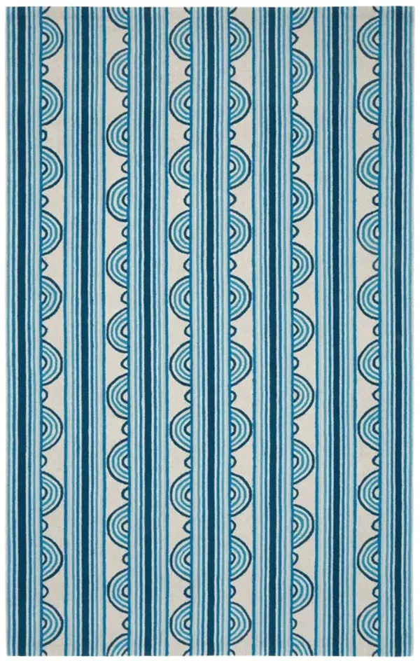 Button Hand Micro Hooked Wool Rug