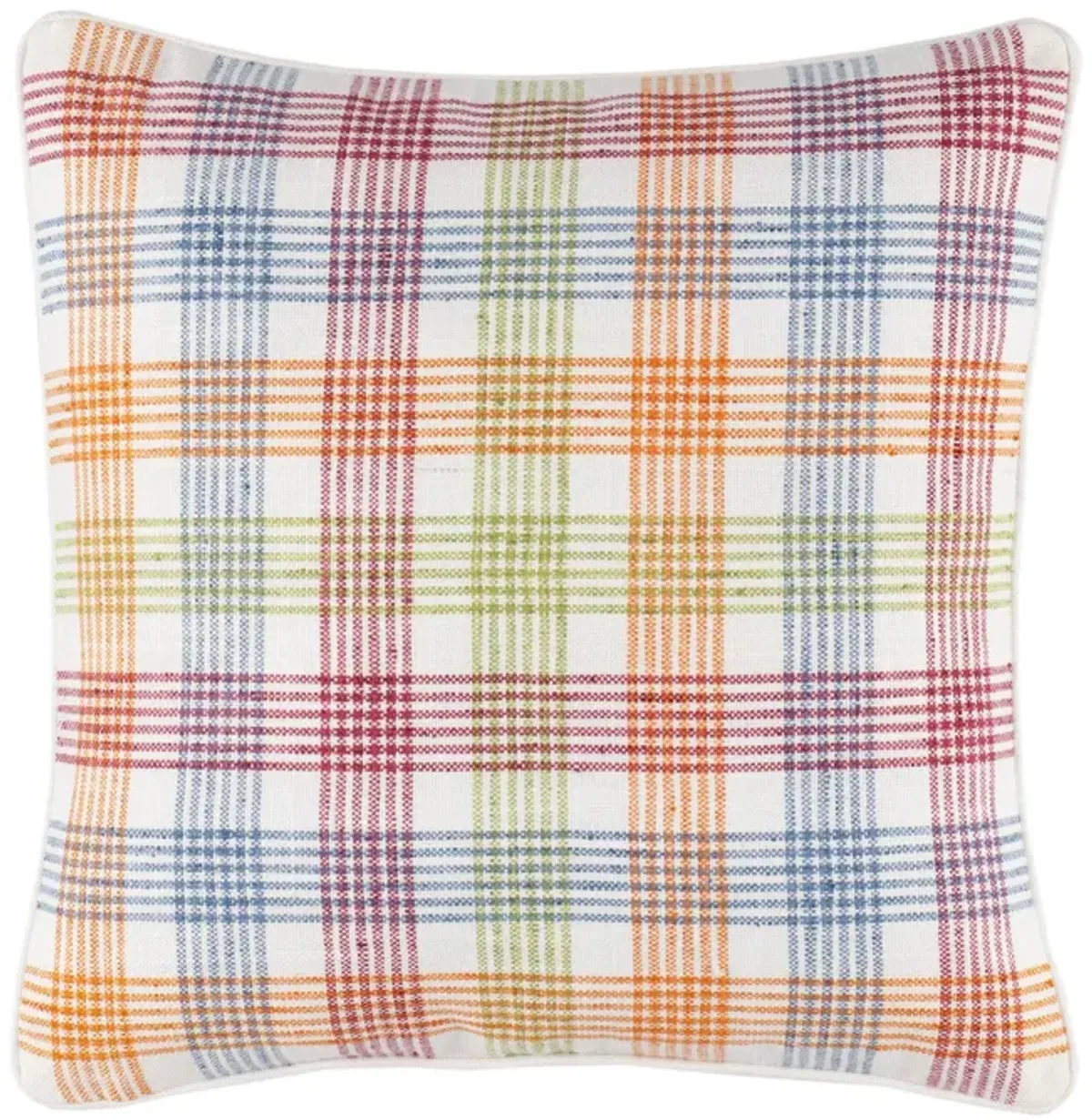 Floris Plaid Decorative Indoor/Outdoor Pillow Cover
