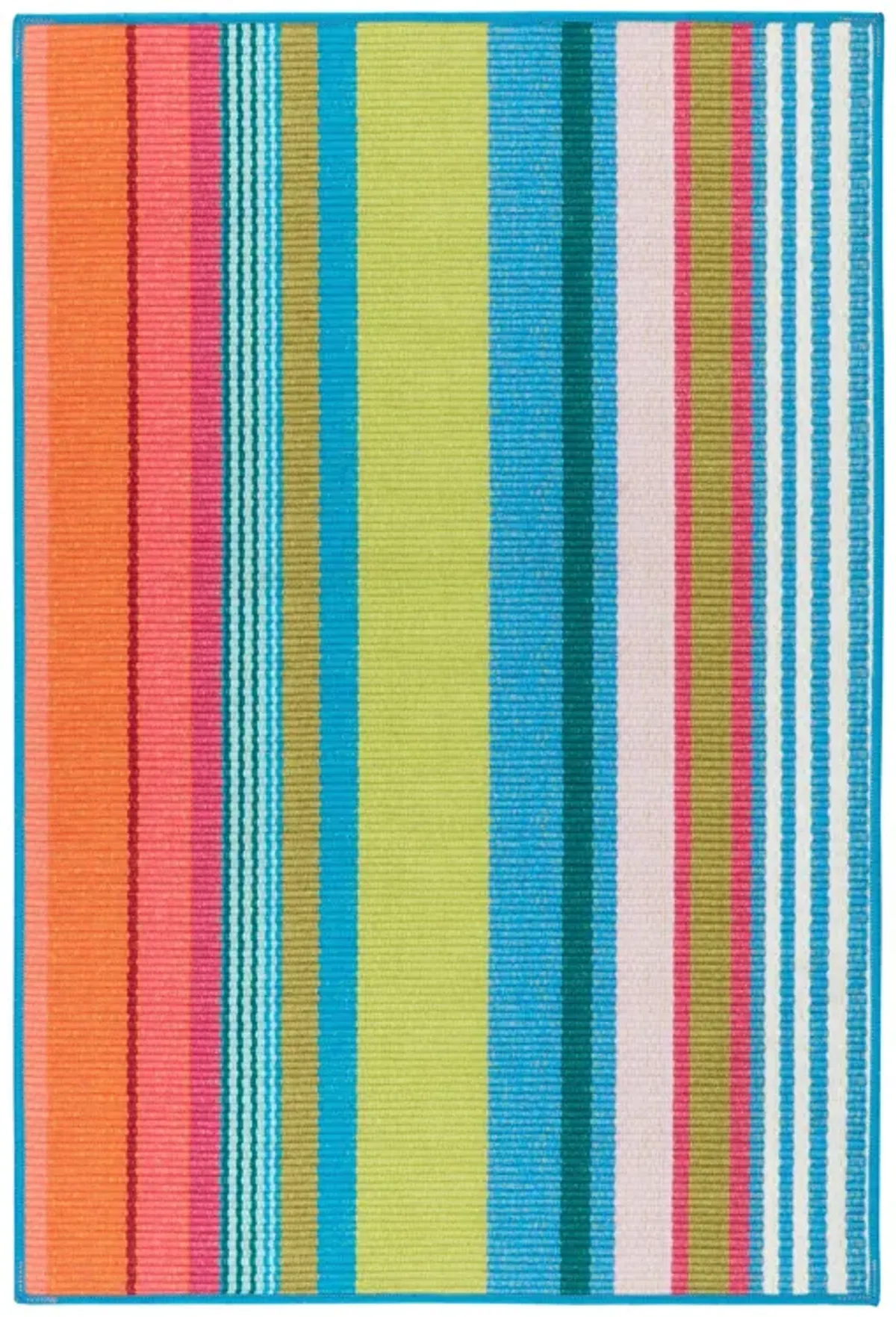 Mellie Stripe Machine Washable Rug