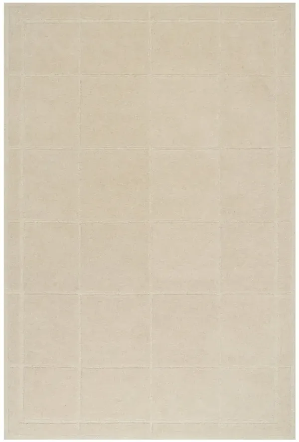 Sahar Solid Modern Wool Rug