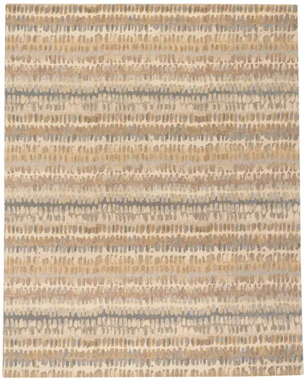 Paint Chip Hand Micro Hooked Wool Rug