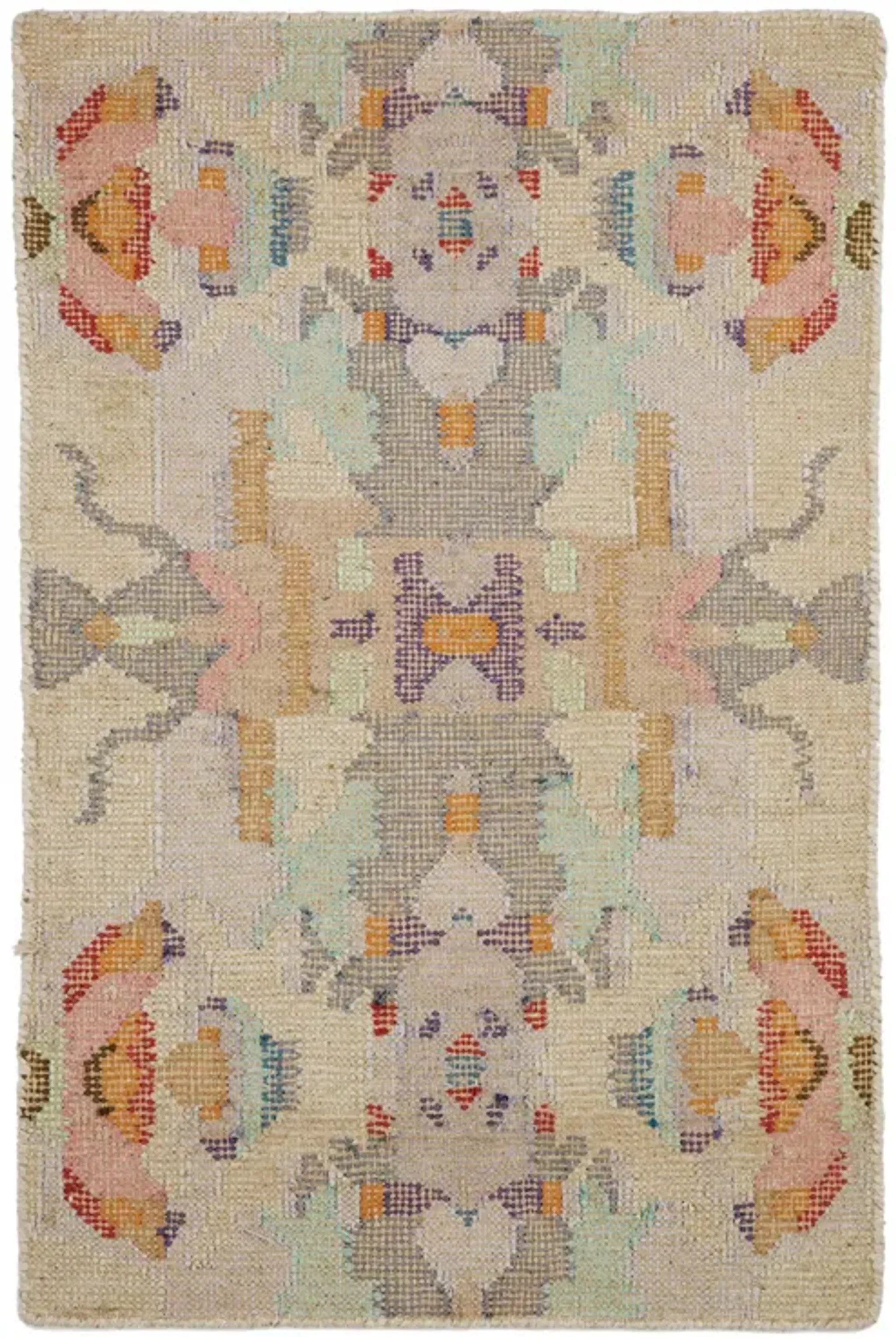 Chapel Hill Hand Loom Knotted Cotton Rug | Furniture.com