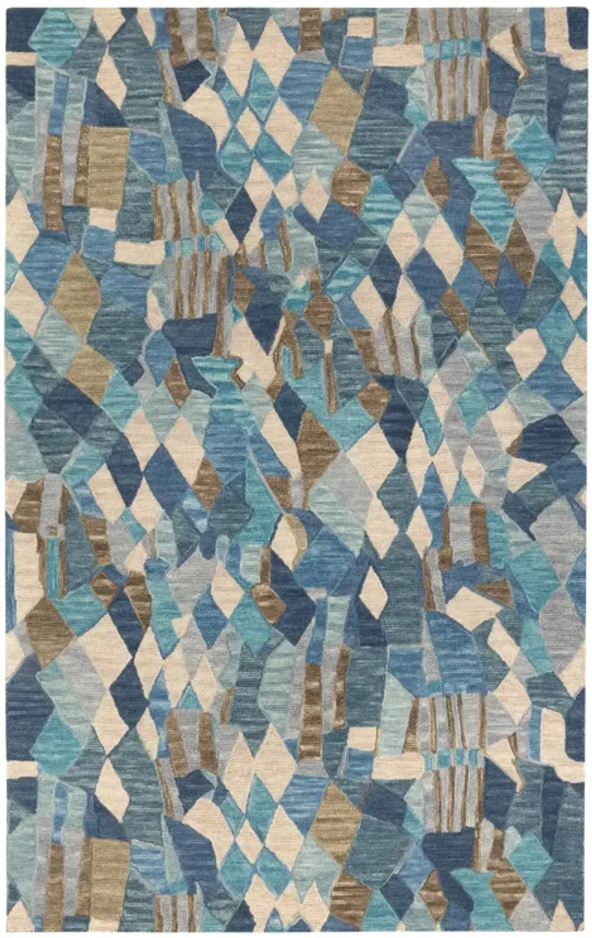 Deer Leap Hand Hooked Wool Rug
