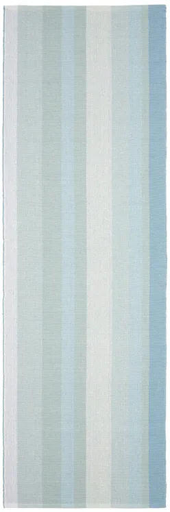 Shore Stripe Handwoven Cotton Rug
