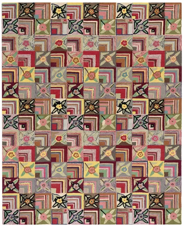 Gypsy Rose Hand Hooked Wool Rug