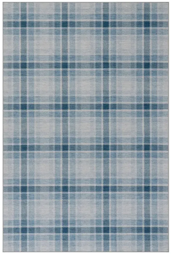 Andri Modern Plaid Machine Washable Rug