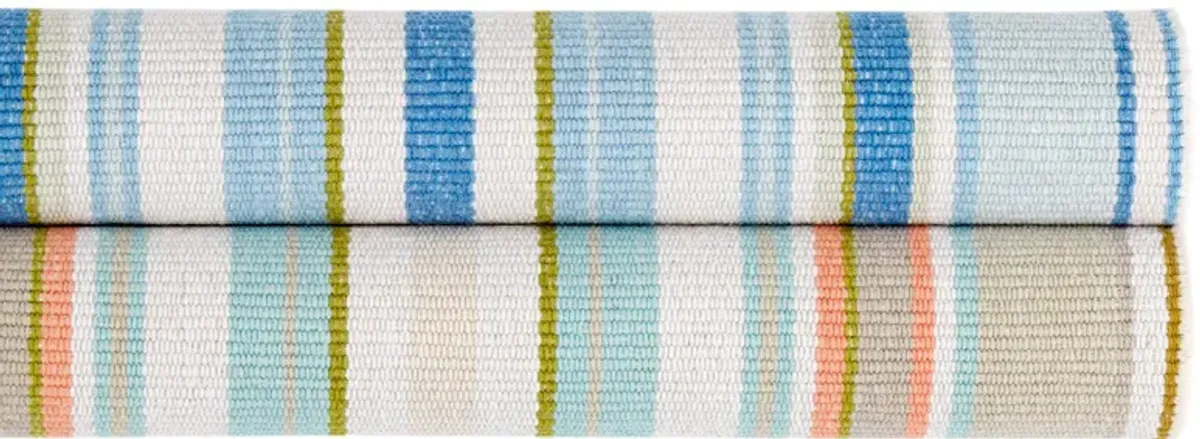 Daphne Stripe Handwoven Cotton Rug