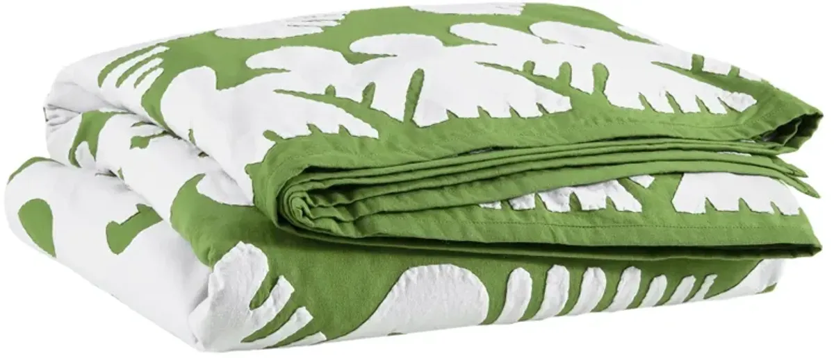 Knight Wood Cutwork Coverlet