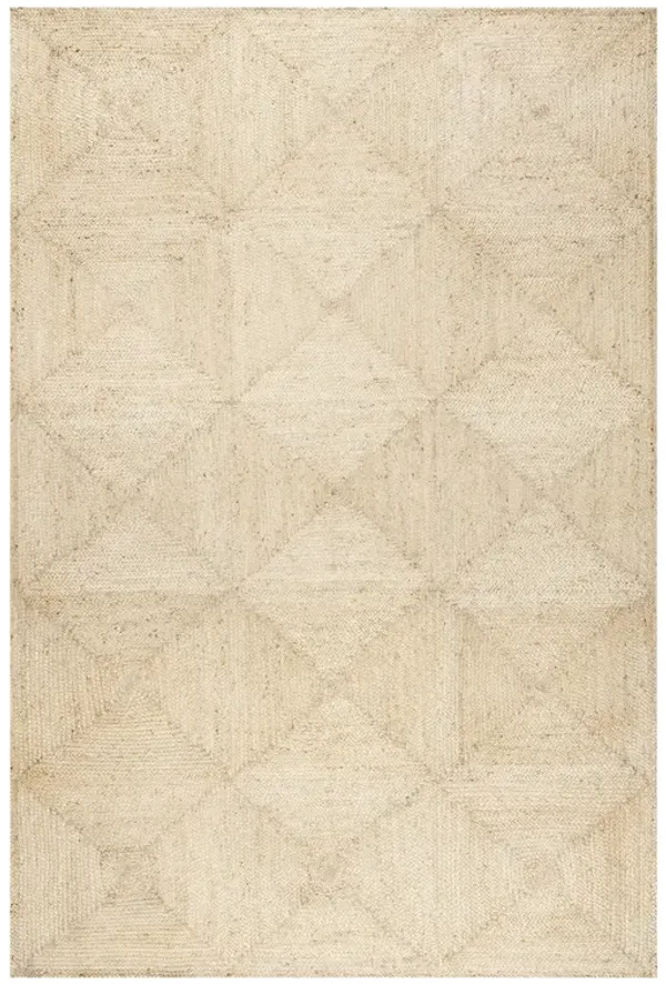 Lattice Tiled Jute Rug