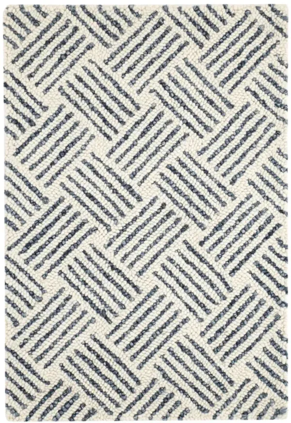 Layers Hand Hooked Wool Rug