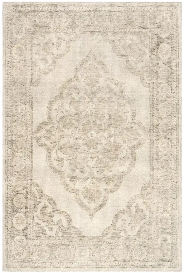 Istanbul Hand-Tufted Ornate Border Wool-Blend Rug