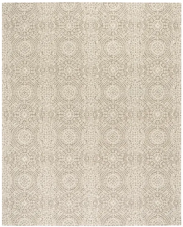 Temple Hand Micro Hooked Wool Rug