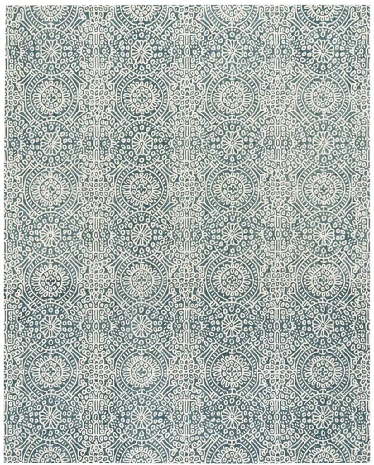 Temple Hand Micro Hooked Wool Rug