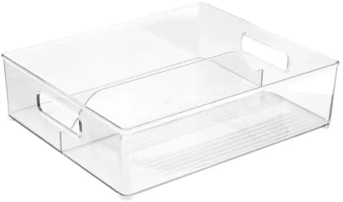 Clear Split Storage Container, 12x4