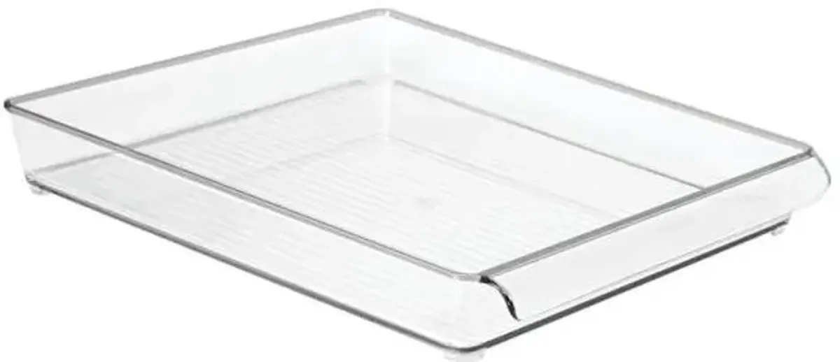 Clear Fridge Storage Tray, 12x2