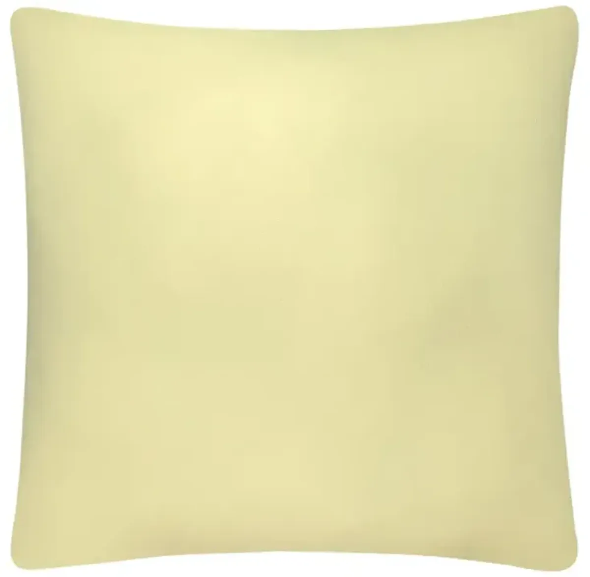 Yellow Throw Pillow, 18"