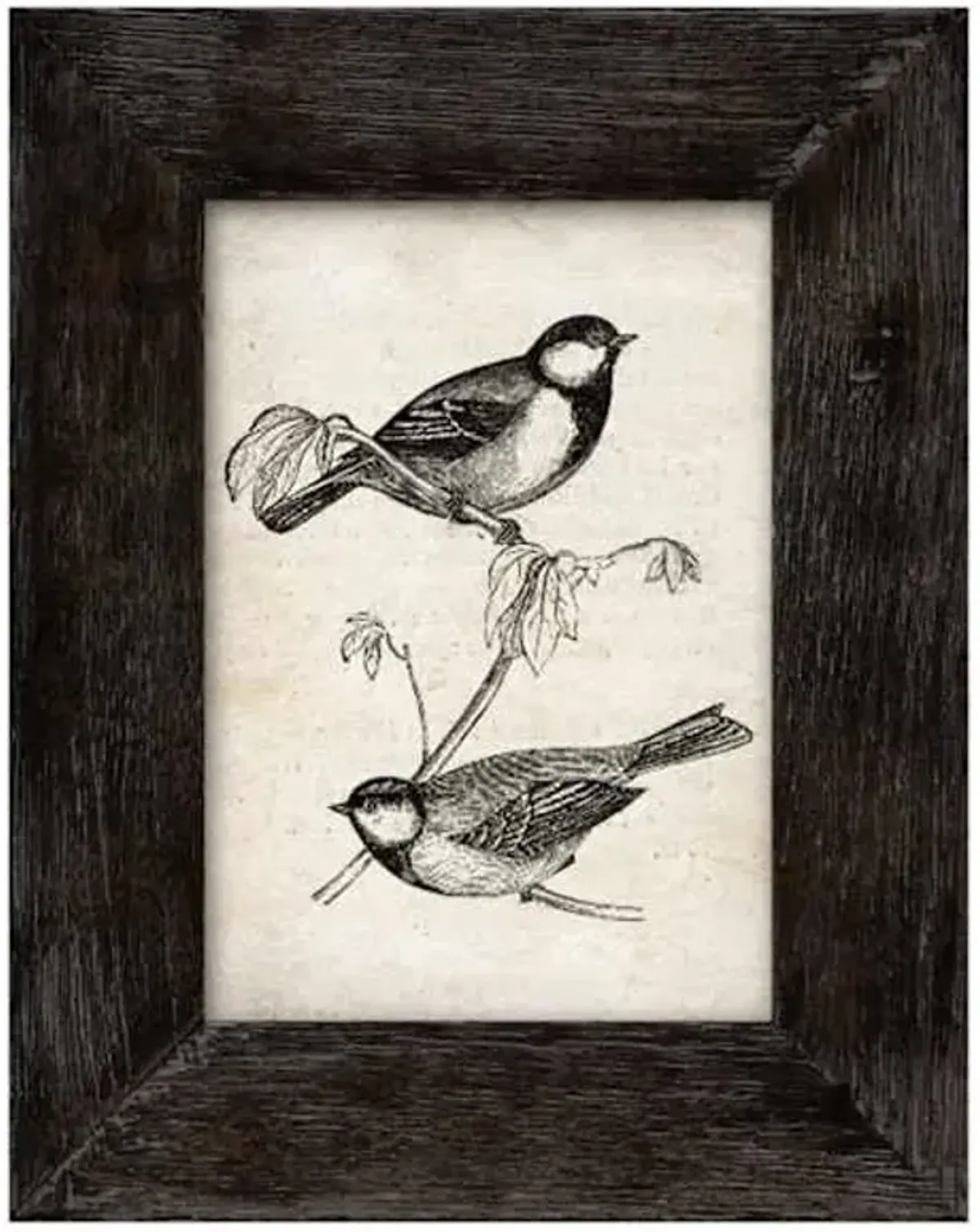 Listoni Distressed Black Tabletop Picture Frame, 5x7