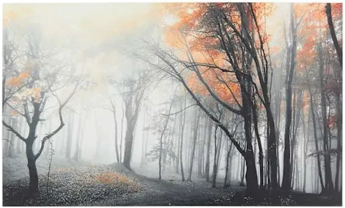 Autumn Woods Canvas Wall Art, 60x36