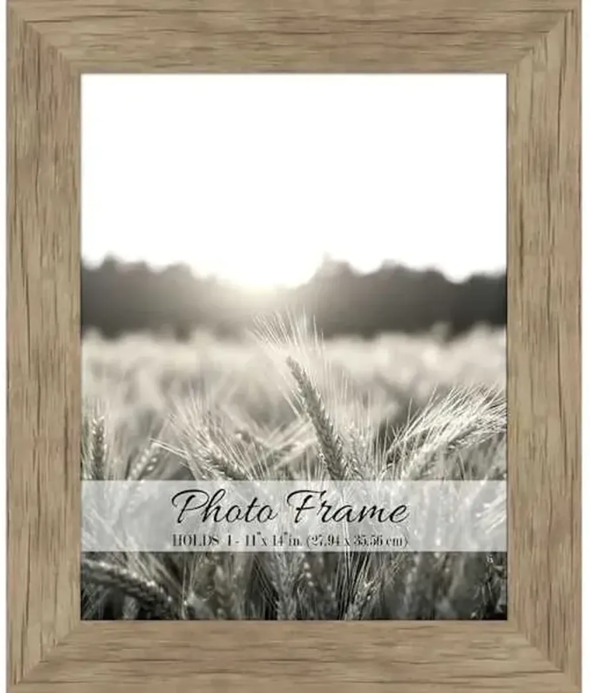 Driftwood Farmhouse Wall Frame, 11x14