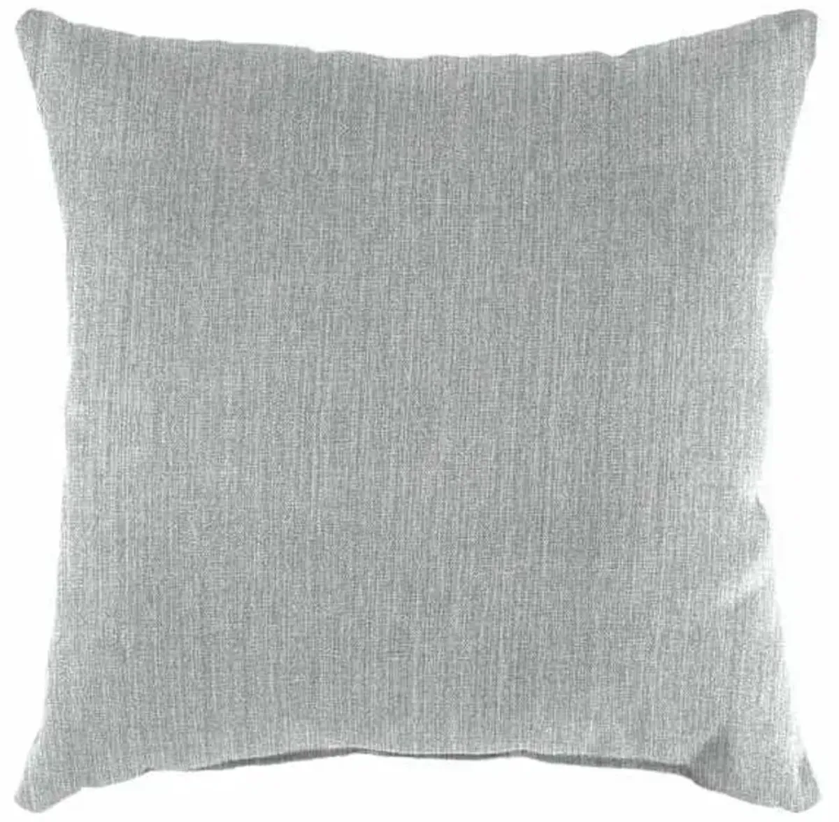 Tahiti Silver Oversized Square Outdoor Throw Pillow, 20"