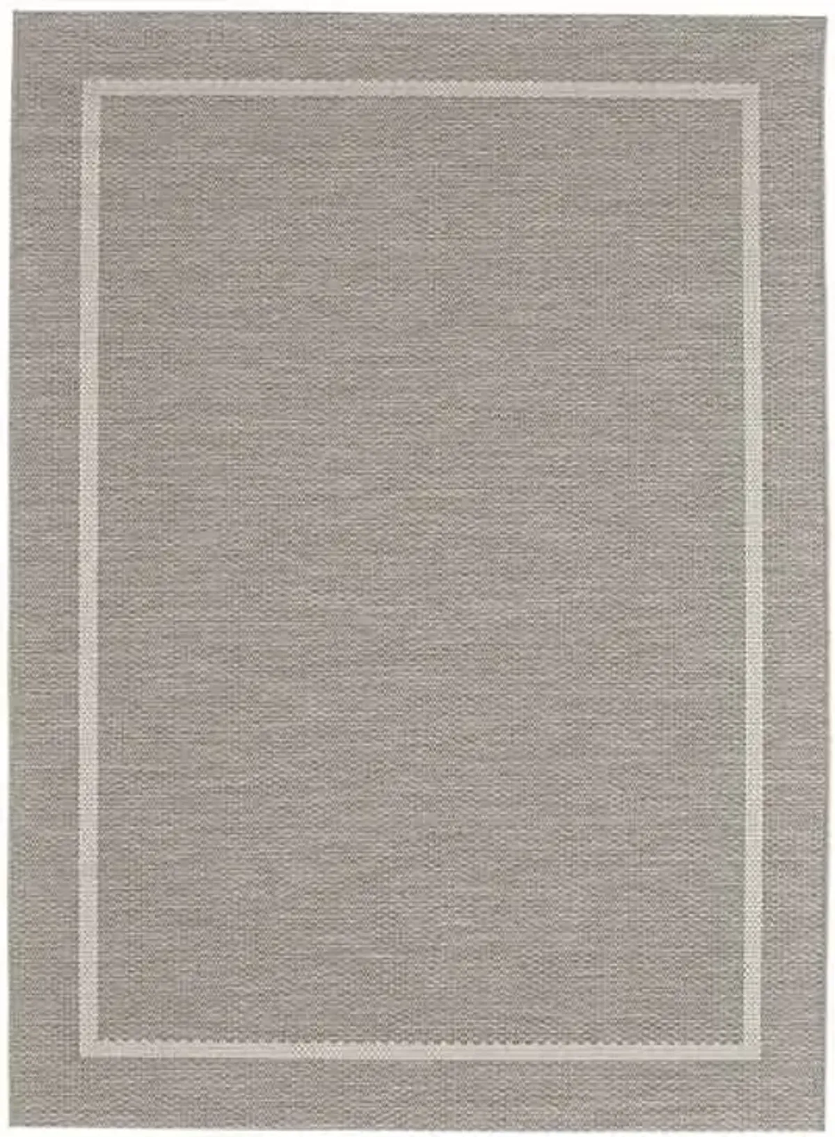 (E198) Honeybloom Prisma Ivory Border Indoor & Outdoor Area Rug, 8x10