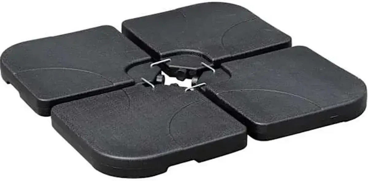 Offset Square Patio Umbrella Base, 130lb
