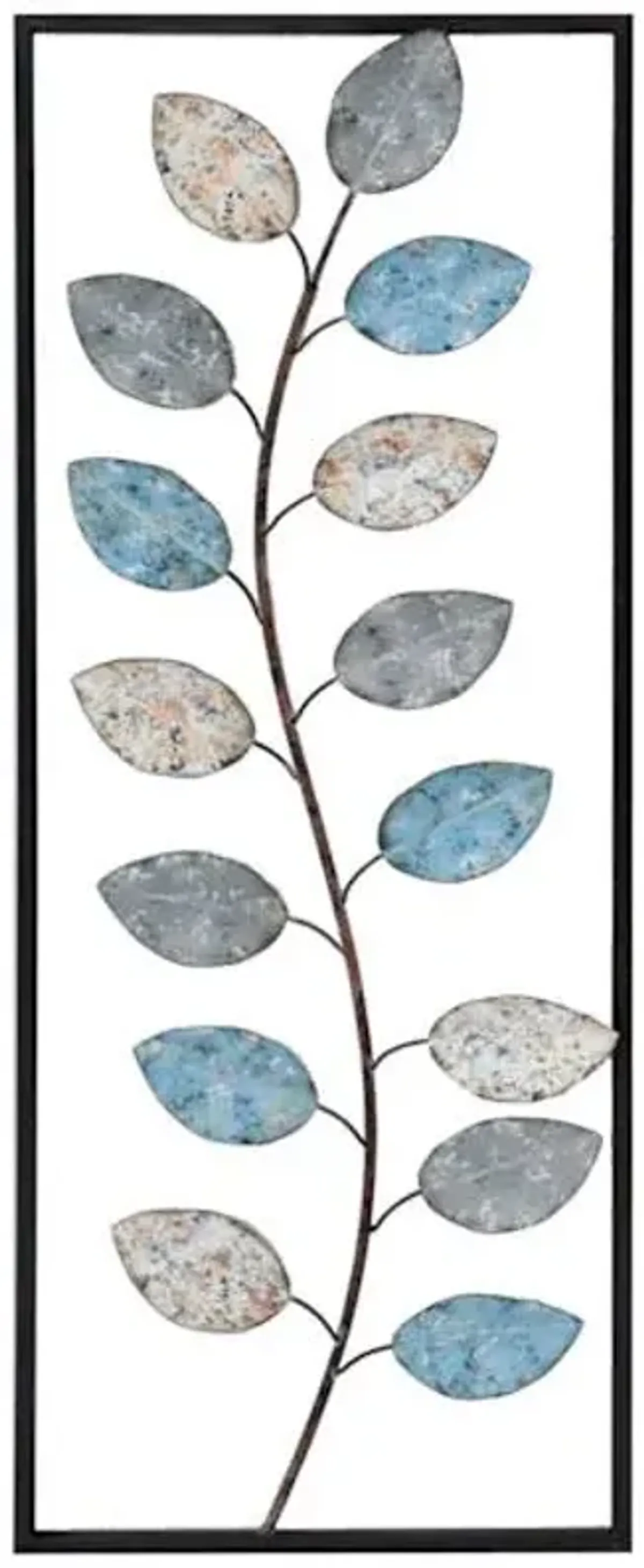 Metal Multicolor Wall Art, 12x32