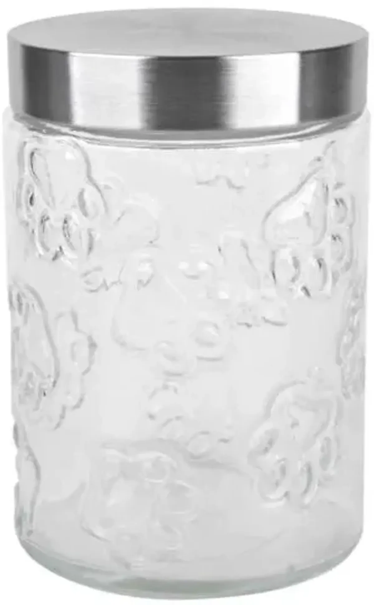 42-Ounce Maxwell Clear Glass Pet Canister, Medium
