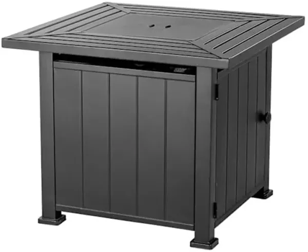 Gas Fire Pit Table Stainless Steel Burner 50000 Btu, 30"