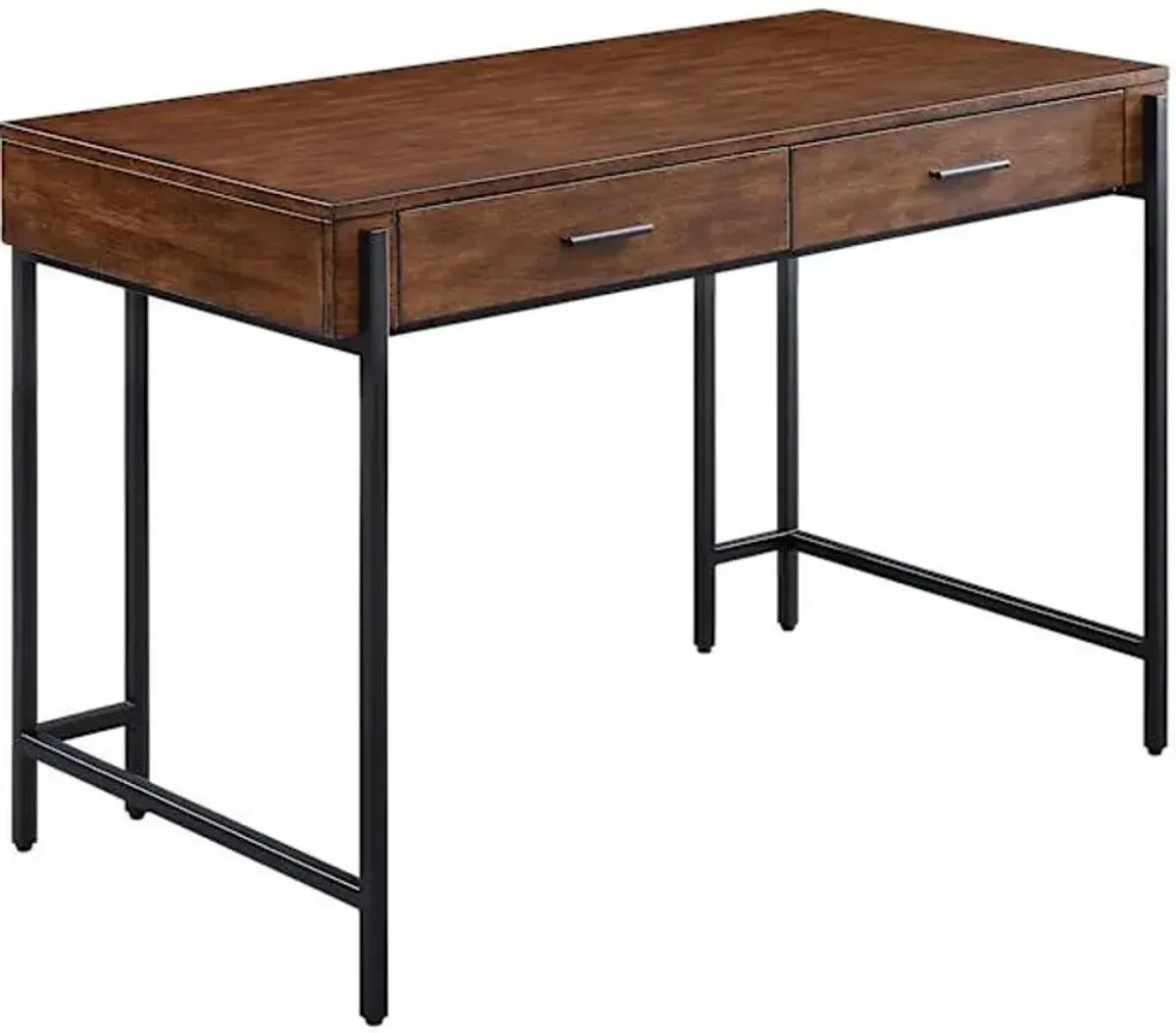 Parkview Wood & Metal Writing Desk with Storage, 48"