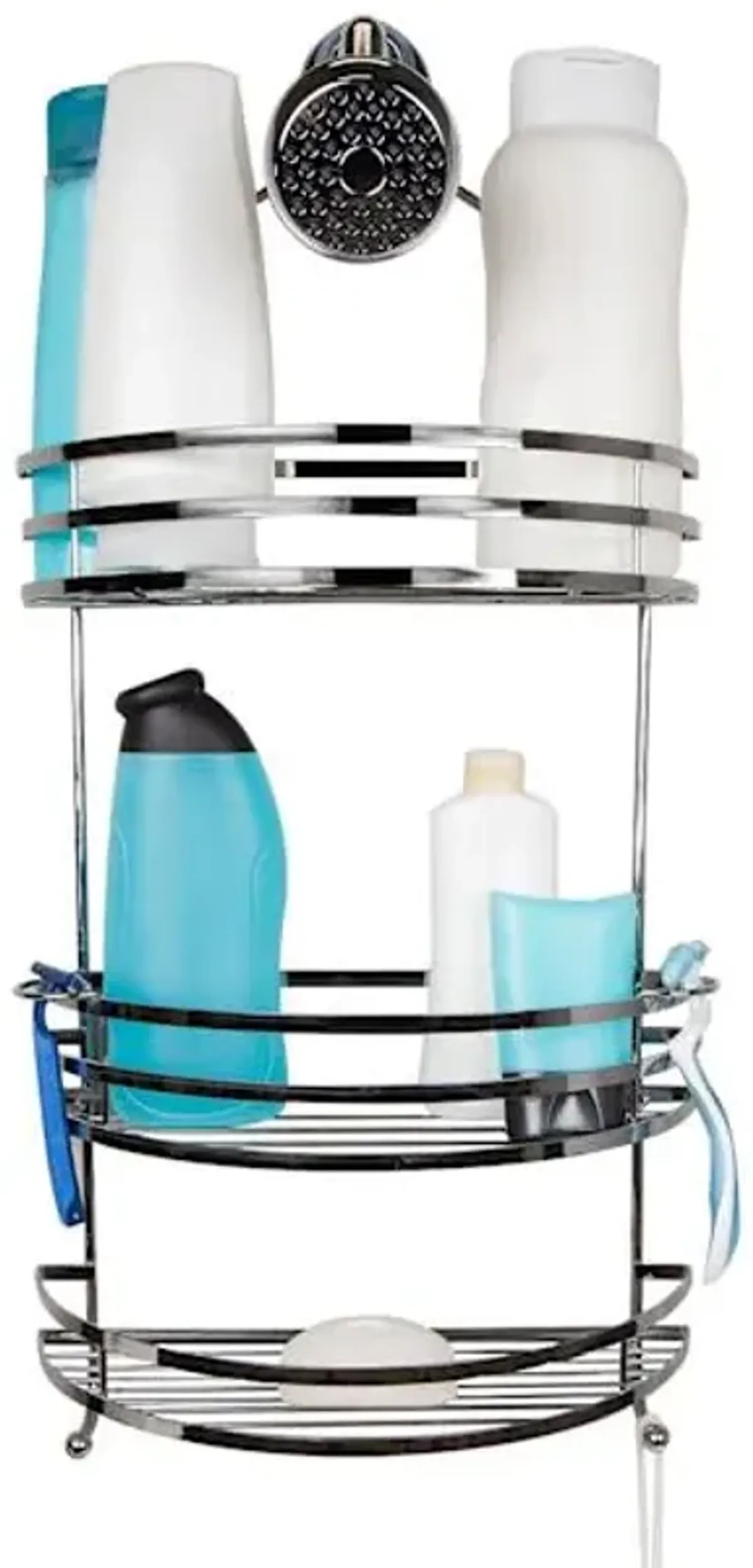 3-Tier Hanging Shower Caddy, 25"