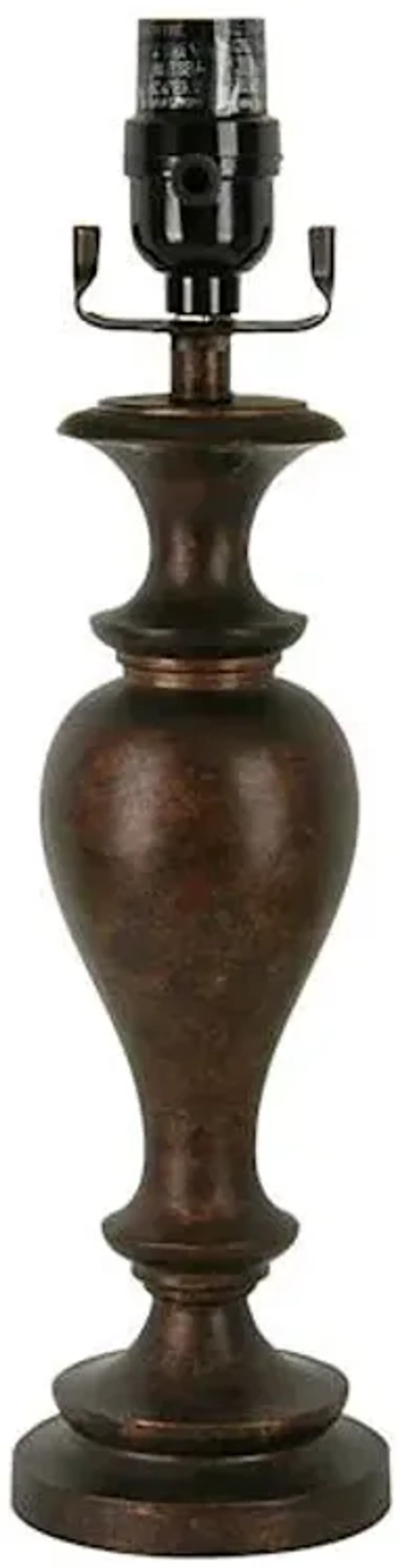 Bronze Table Lamp Base, 24"