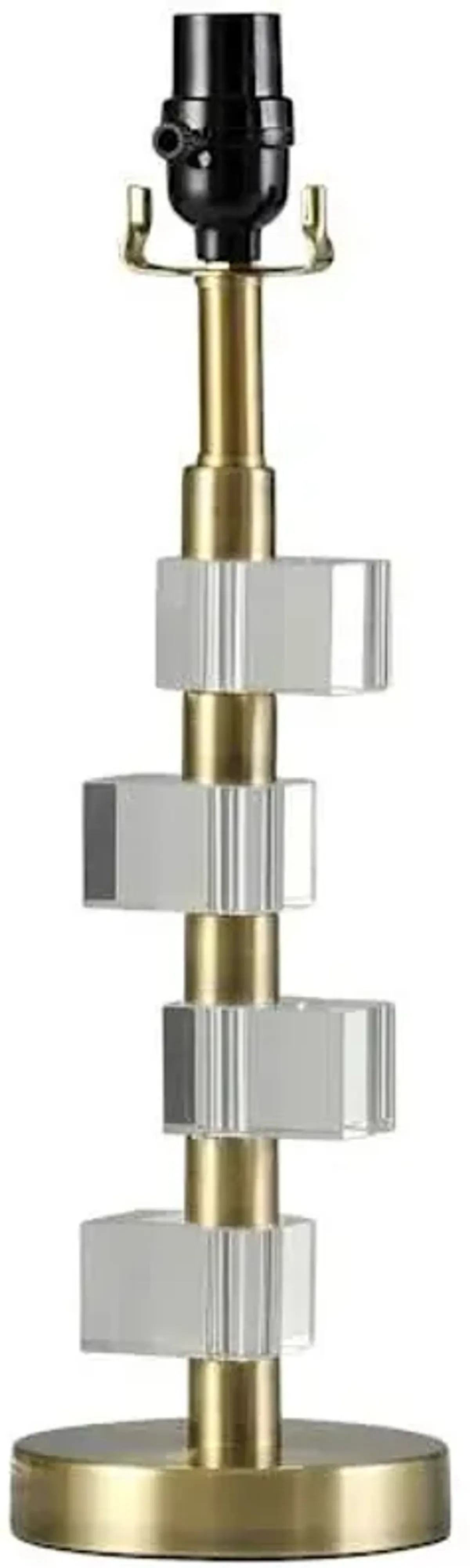 17in. Clear Crystal Accent Lamp