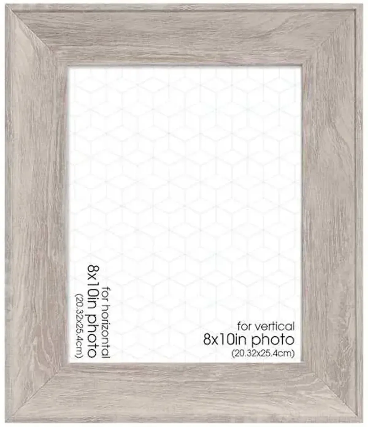 Jacob Dark Grey Tabletop Picture Frame, 8x10